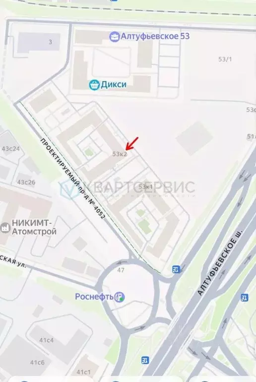 Торговая площадь в Москва Алтуфьевское ш., 53к2 (64 м) - Фото 2