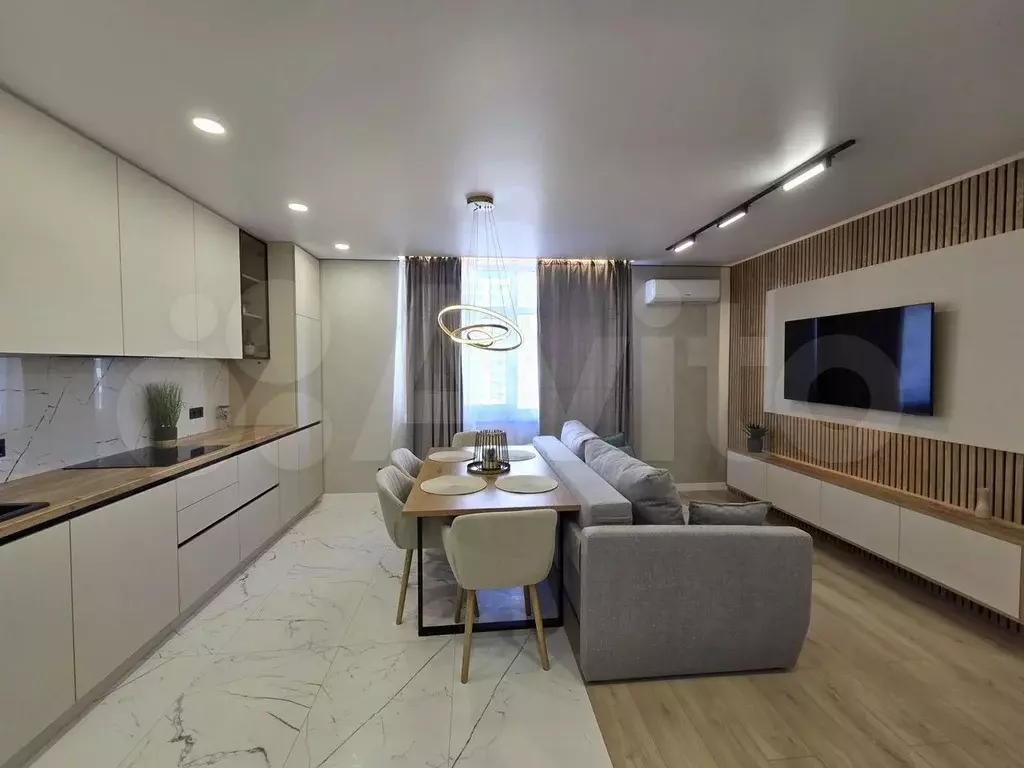 2-к. квартира, 60 м, 3/4 эт. - Фото 1
