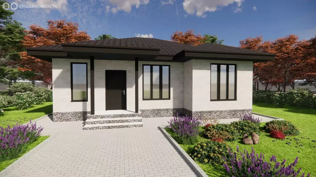 Дом в Октябрьский, микрорайон Радужный, Янтарная улица, 70 (80 м) - Фото 1