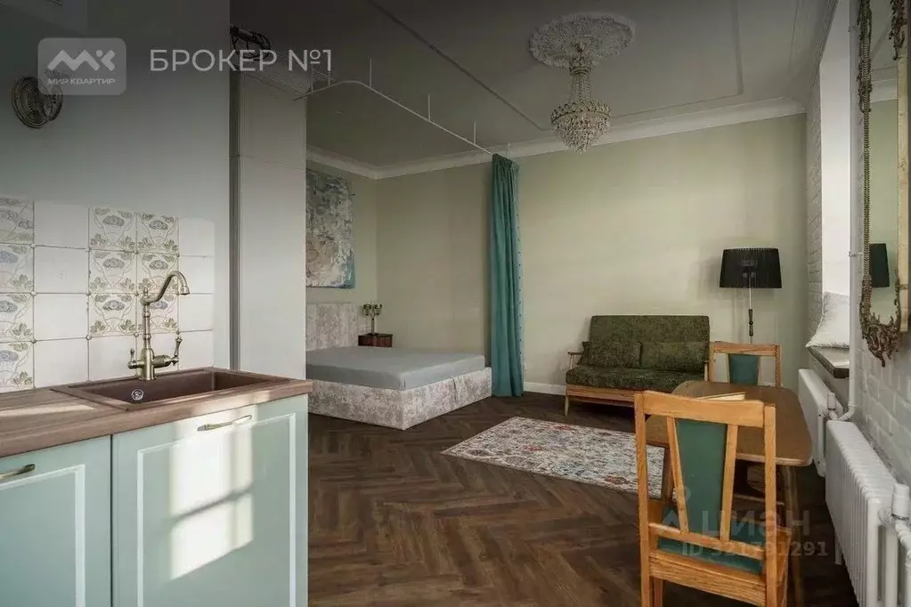 Студия Санкт-Петербург наб. Канала Грибоедова, 119-121 (35.0 м) - Фото 1