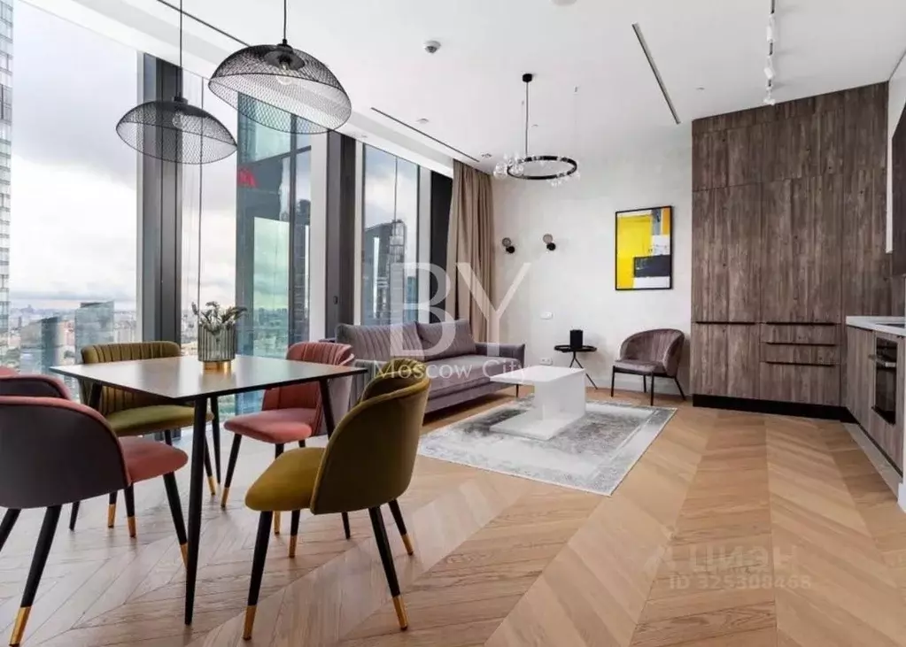 2-к кв. Москва 1-й Красногвардейский проезд, 22с2 (72.5 м) - Фото 1