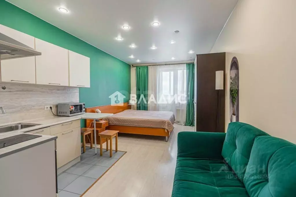 Квартира, студия, 27 м - Фото 1