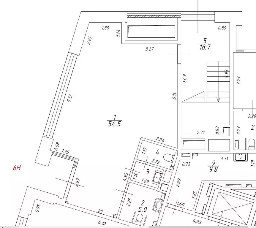Помещение свободного назначения в Москва Новоалексеевская ул., 16к2 ... - Фото 1