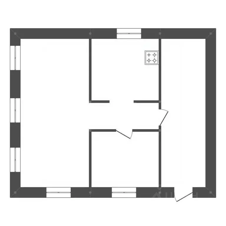 Дом в Амурская область, Белогорск ул. Горького, 20 (28 м) - Фото 2