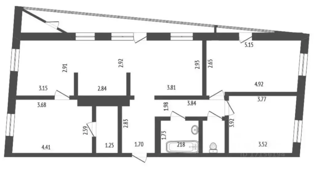 3-к кв. Тюменская область, Тюменский муниципальный округ, д. Дударева ... - Фото 2