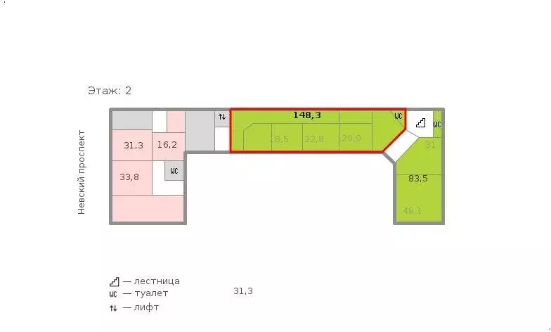 Офис (231.8 м) - Фото 1