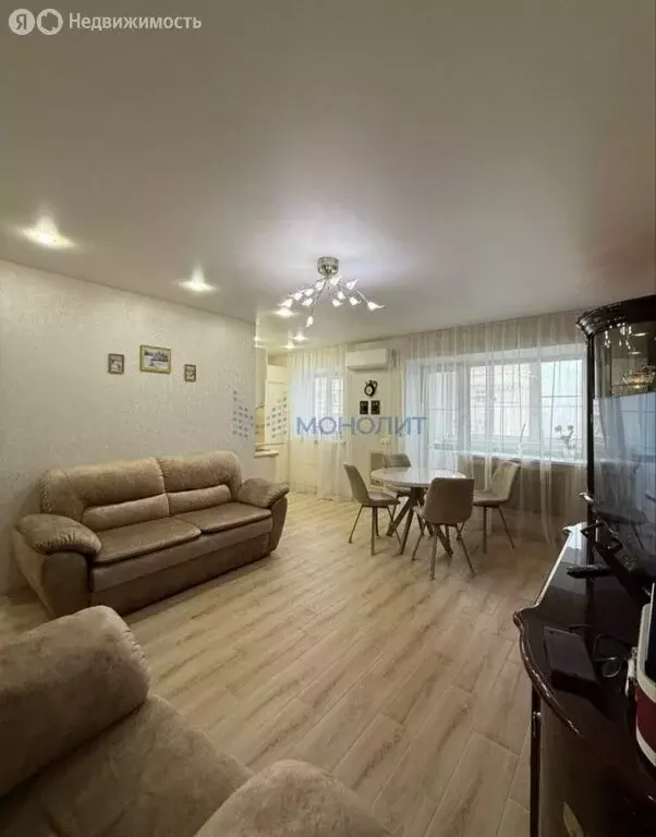 2-комнатная квартира: Нижний Новгород, улица Добролюбова, 7 (44 м) - Фото 1