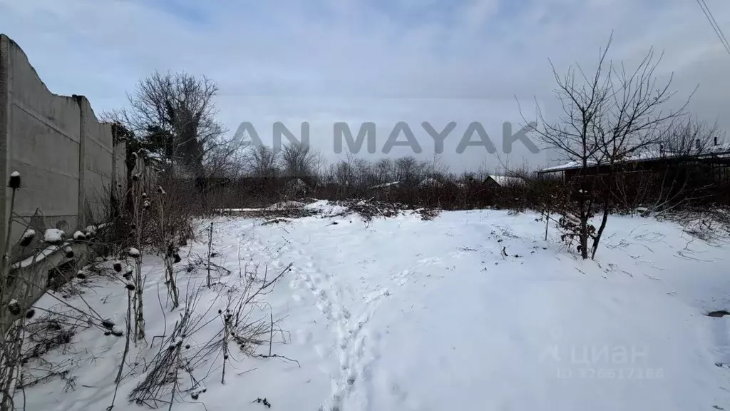 Участок в Адыгея, Майкоп проезд 20-й, 27 (6.18 сот.) - Фото 1