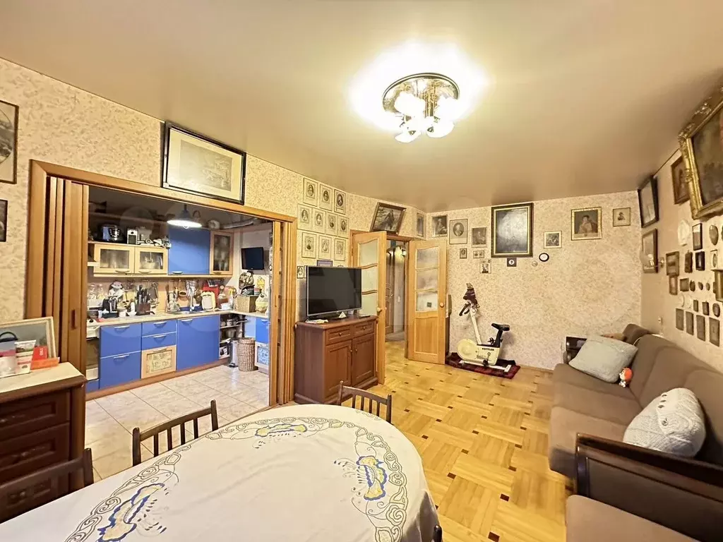 3-к. квартира, 70,5 м, 4/9 эт. - Фото 1