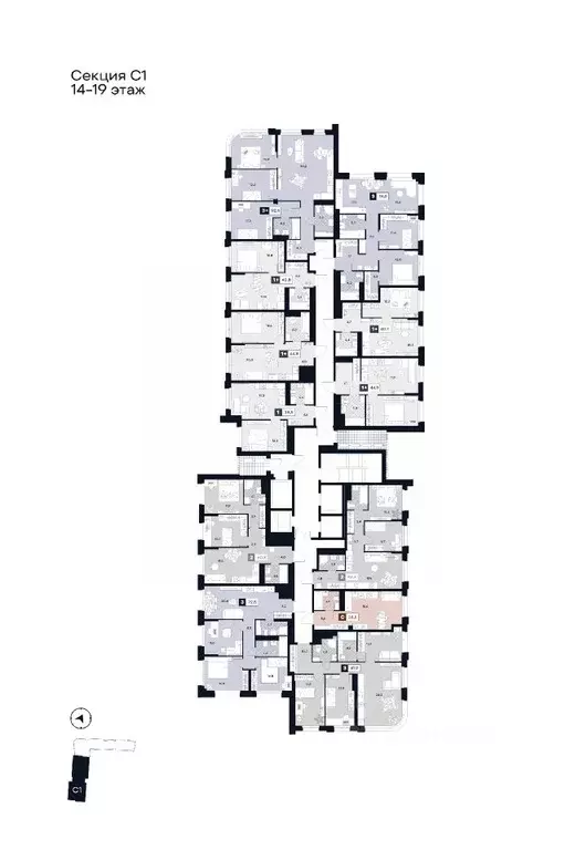 3-к кв. Москва Лодочная ул., 27К2 (72.5 м) - Фото 1