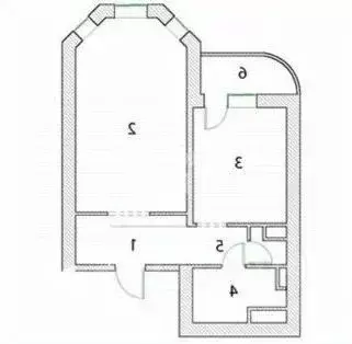 1-к кв. Липецкая область, Липецк ул. Е.И. Замятина, 4А (40.0 м) - Фото 2