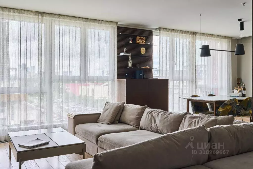 Квартира, 2 комнаты, 90.8 м - Фото 0