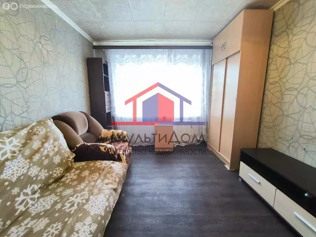 1-комнатная квартира: Губкин, улица Лазарева, 3 (30 м) - Фото 1