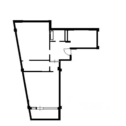 3-к кв. Москва Кутузовский просп., 22 (80.0 м) - Фото 2
