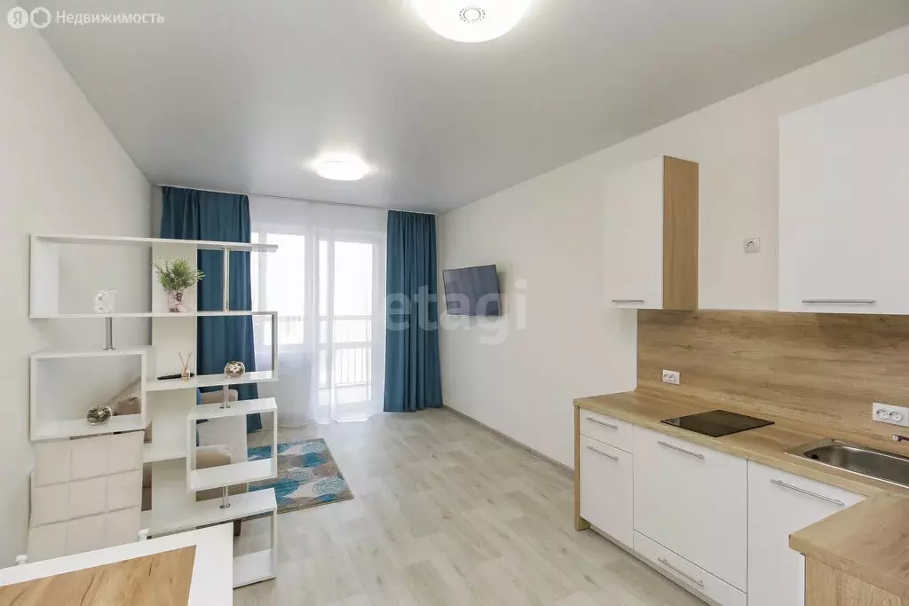 Квартира-студия: село Ембаево, Бульварная улица, 11 (27 м) - Фото 2