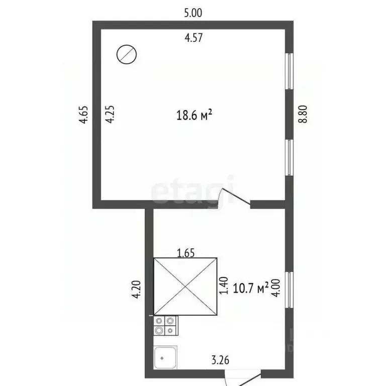 Дом в Мордовия, Атяшево рп ул. Вокзальная, 1 (29 м) - Фото 1