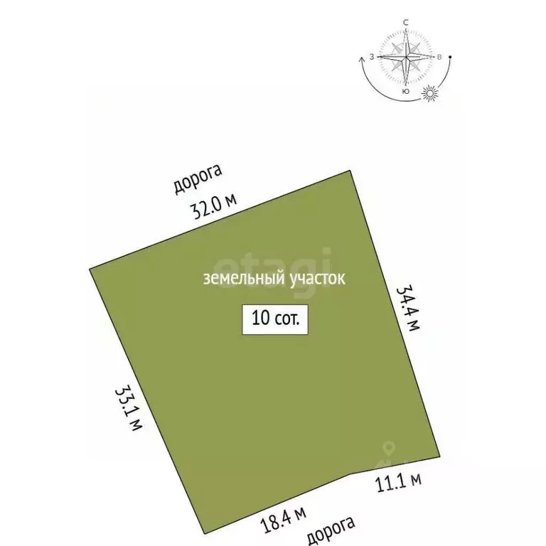 Участок в Крым, Ялта  (10.0 сот.) - Фото 2