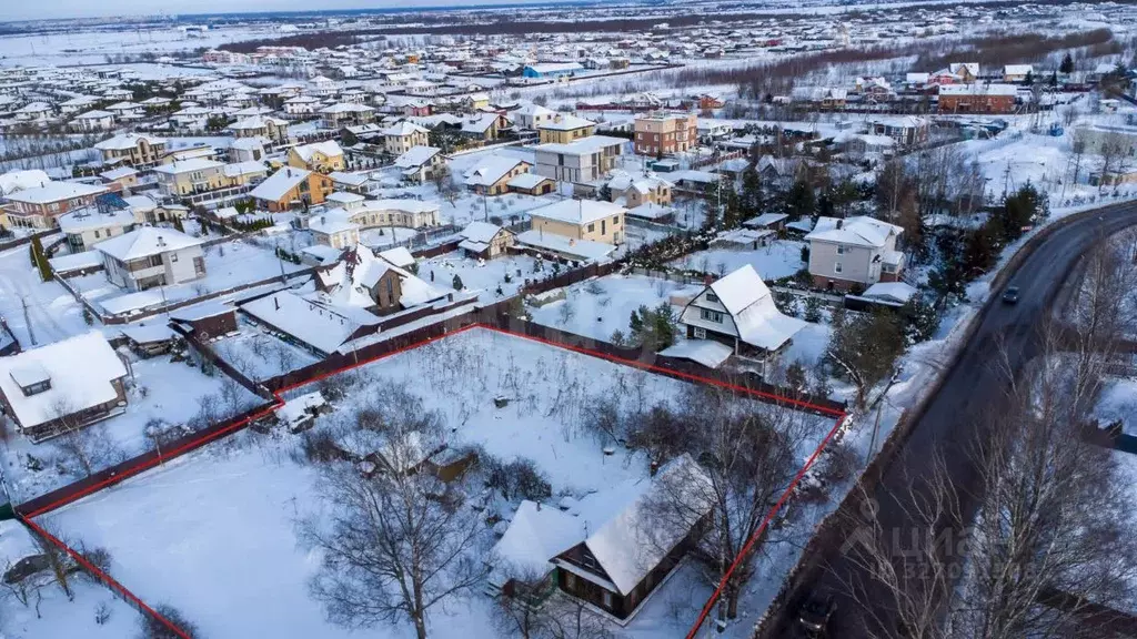Участок в Ленинградская область, Тосненский район, Федоровское ... - Фото 1