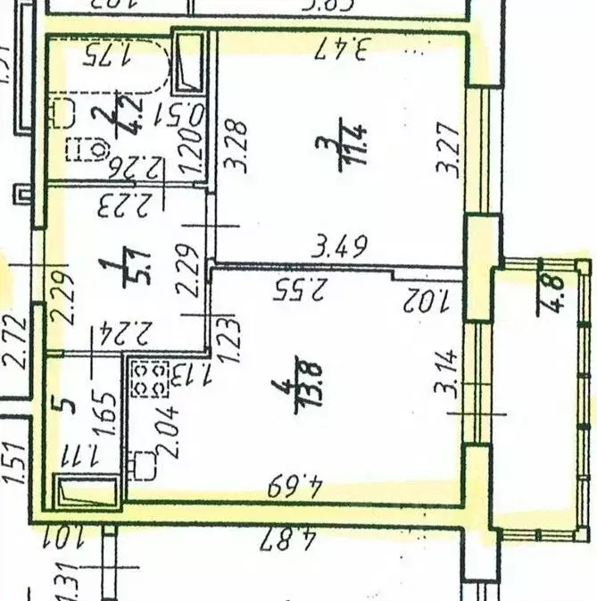 1-к кв. Санкт-Петербург Бокситогорская ул., 33 (36.3 м) - Фото 1