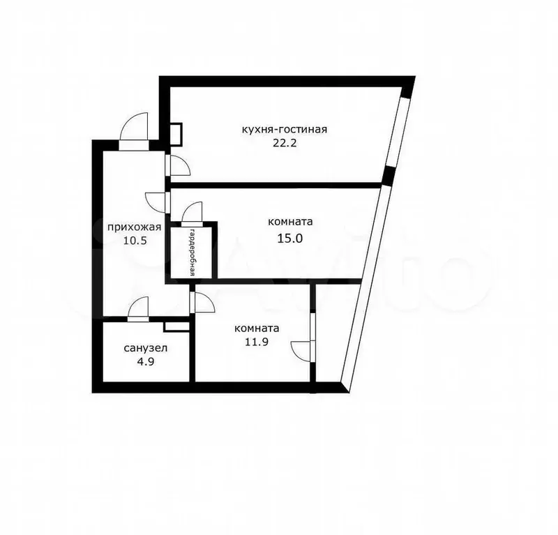 2-к. квартира, 70 м, 18/24 эт. - Фото 0