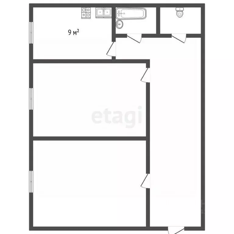 2-к кв. Санкт-Петербург Московский просп., 189 (60.5 м) - Фото 2