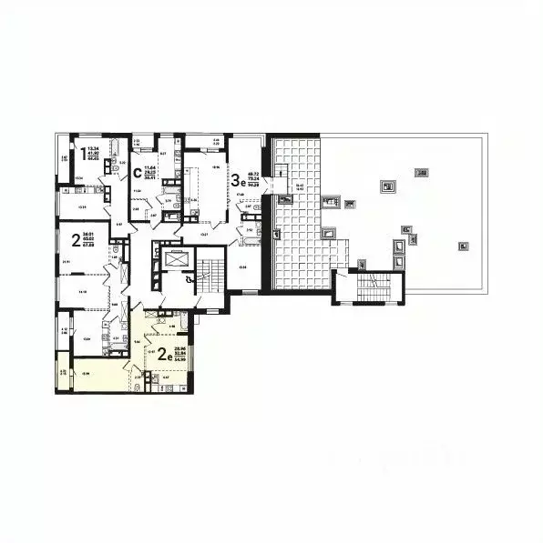 2-к кв. Воронежская область, Воронеж Средне-Московская ул., 60 (54.99 ... - Фото 1