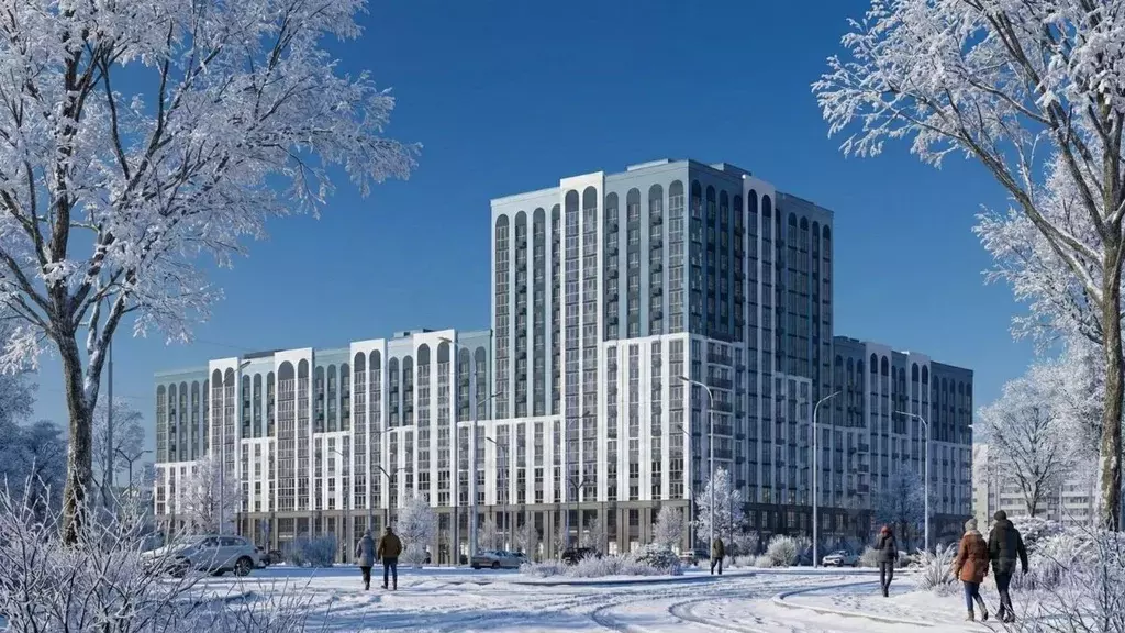 1-к кв. Брянская область, Брянск Архитектор жилой комплекс (38.12 м) - Фото 2