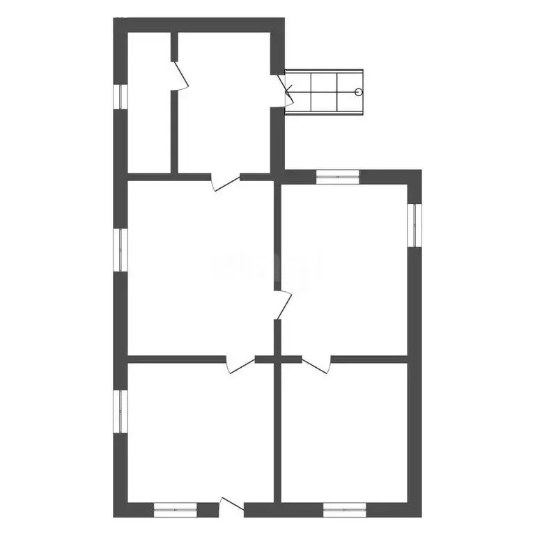 Дом в село Соколиное, улица Титова (75 м) - Фото 0