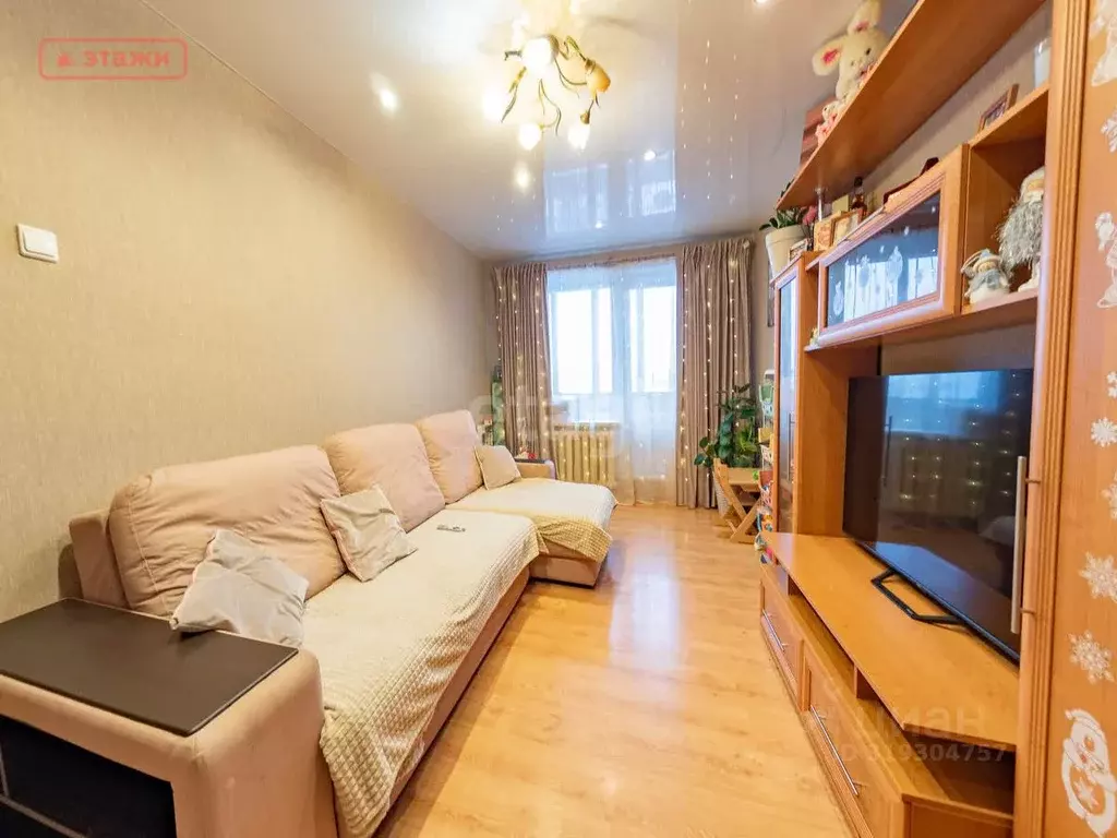 2-к кв. Карелия, Петрозаводск ул. Лизы Чайкиной, 25 (46.4 м) - Фото 0