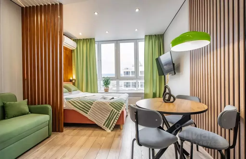 Студия Краснодарский край, Краснодар Обрывная ул., 132/1к1 (25.0 м) - Фото 2