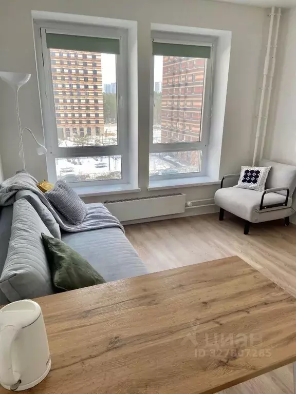 Студия Москва № 100 кв-л, 1к2 (20.0 м) - Фото 2