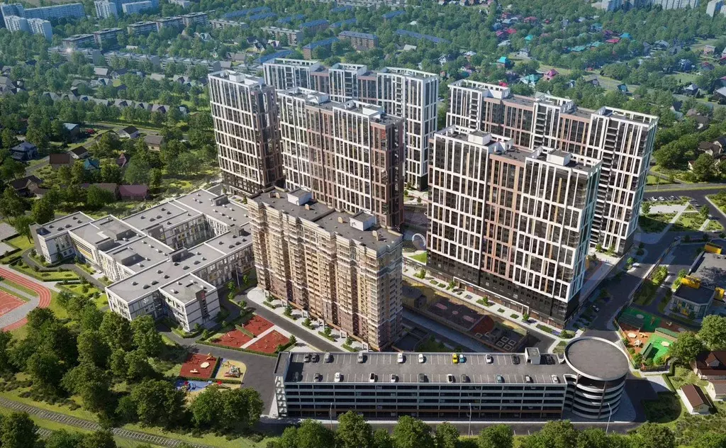 Квартира-студия, 28,4 м, 23/24 эт. - Фото 1
