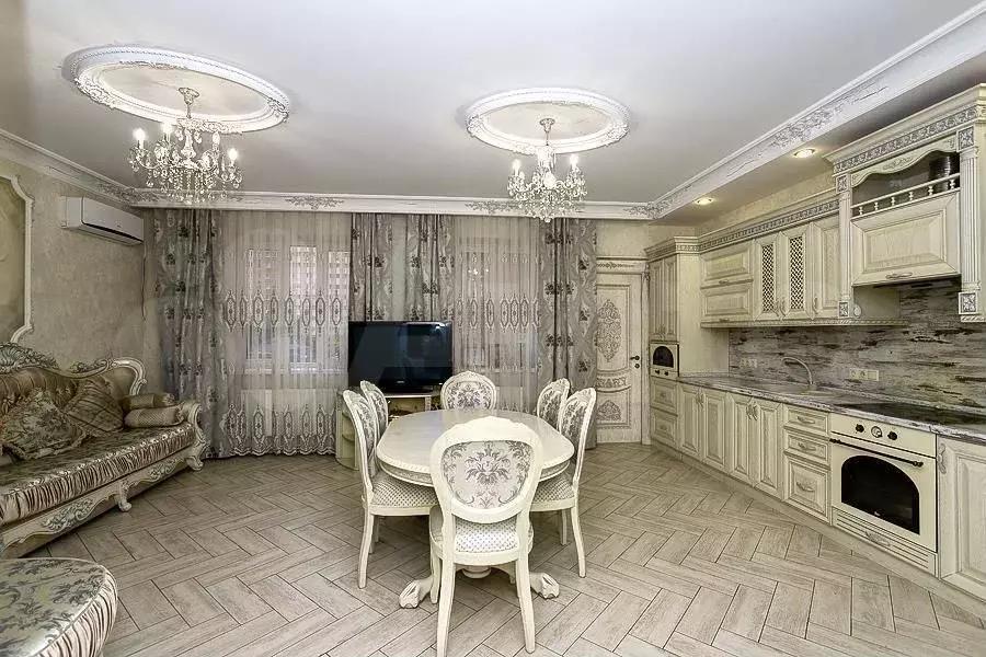 3-к. квартира, 85,7 м, 2/16 эт. - Фото 1