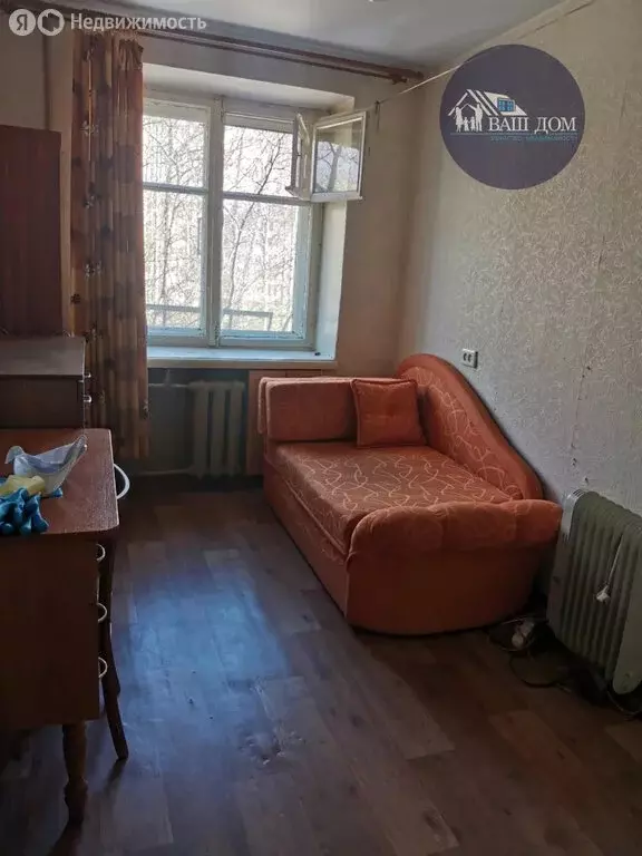 1к в -комнатной квартире (10.5 м) - Фото 1