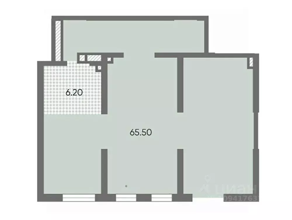 Помещение свободного назначения в Санкт-Петербург Октябрьская ... - Фото 1