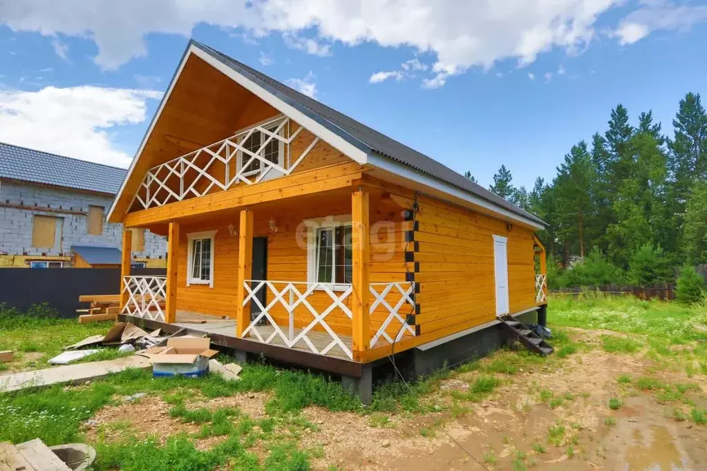 Дом в Иркутская область, Иркутский муниципальный округ, с. Мамоны ул. ... - Фото 1