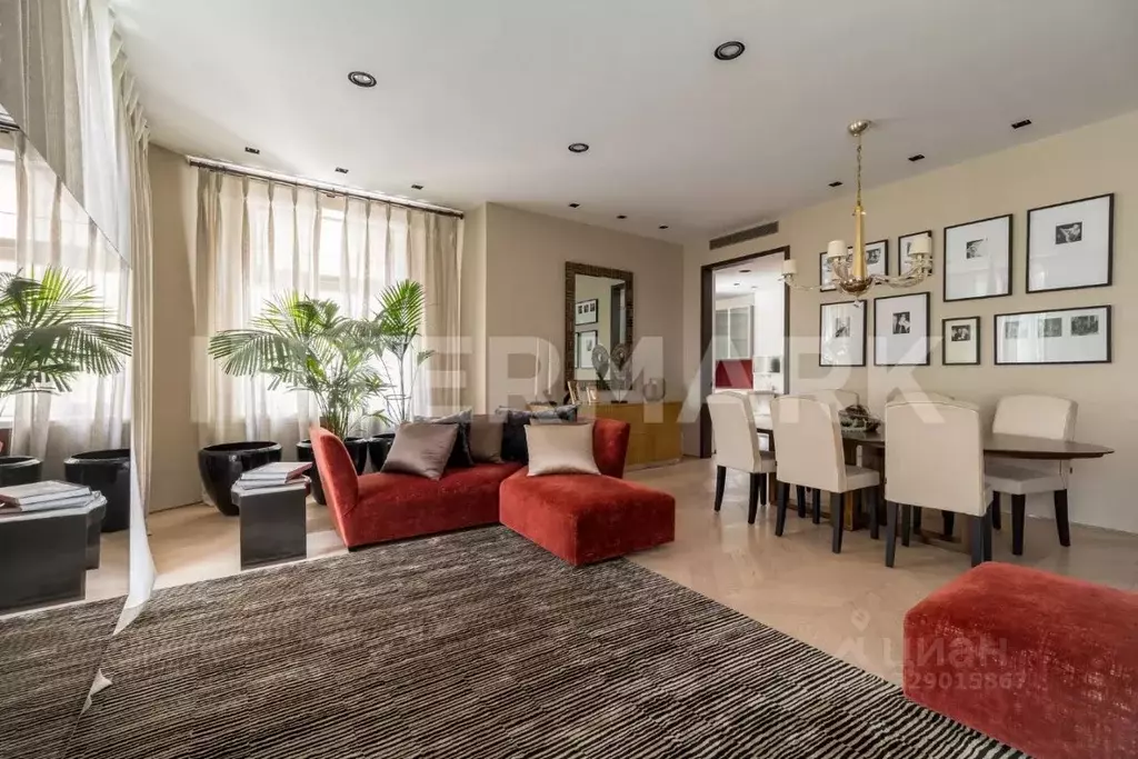 3-к кв. Москва Малая Бронная ул., 42/14 (115.0 м) - Фото 1