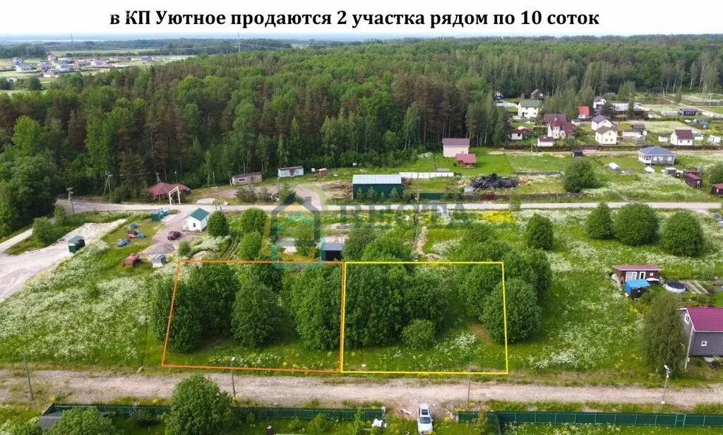 Участок в Лопухинское сельское поселение, коттеджный посёлок Уютное ... - Фото 0