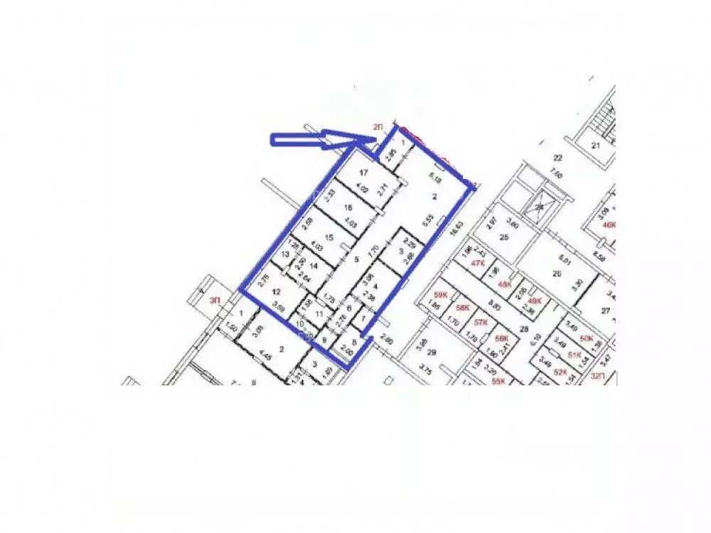 Помещение свободного назначения в Москва Краснобогатырская ул., 40 ... - Фото 2