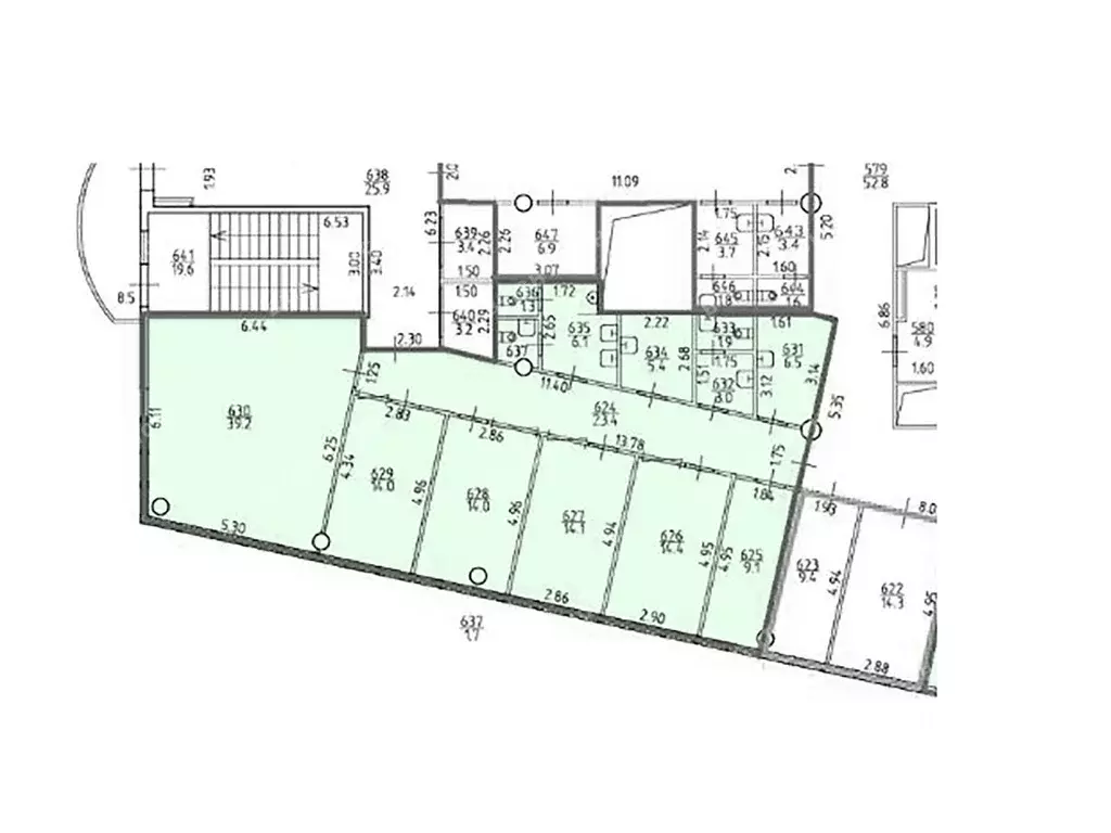 Офис в Санкт-Петербург Приморский просп., 54к1 (154 м) - Фото 2