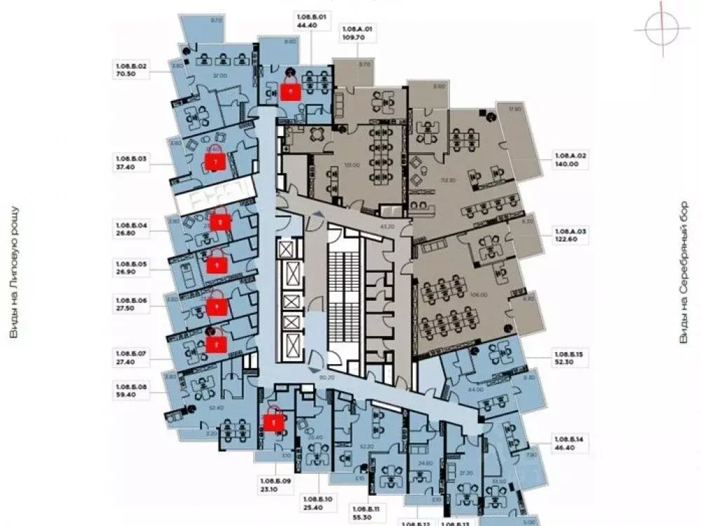 Офис в Москва ул. Маршала Прошлякова, 19 (52 м) - Фото 2