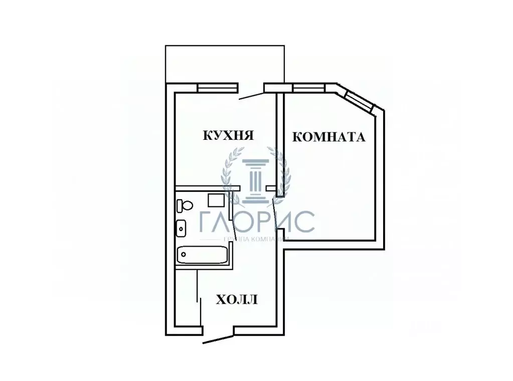 1-к кв. Хакасия, Абакан ул. Богдана Хмельницкого, 159 (35.8 м) - Фото 1