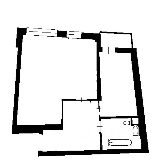 2-к кв. Татарстан, Казань ул. Новаторов, 8 (58.3 м) - Фото 2