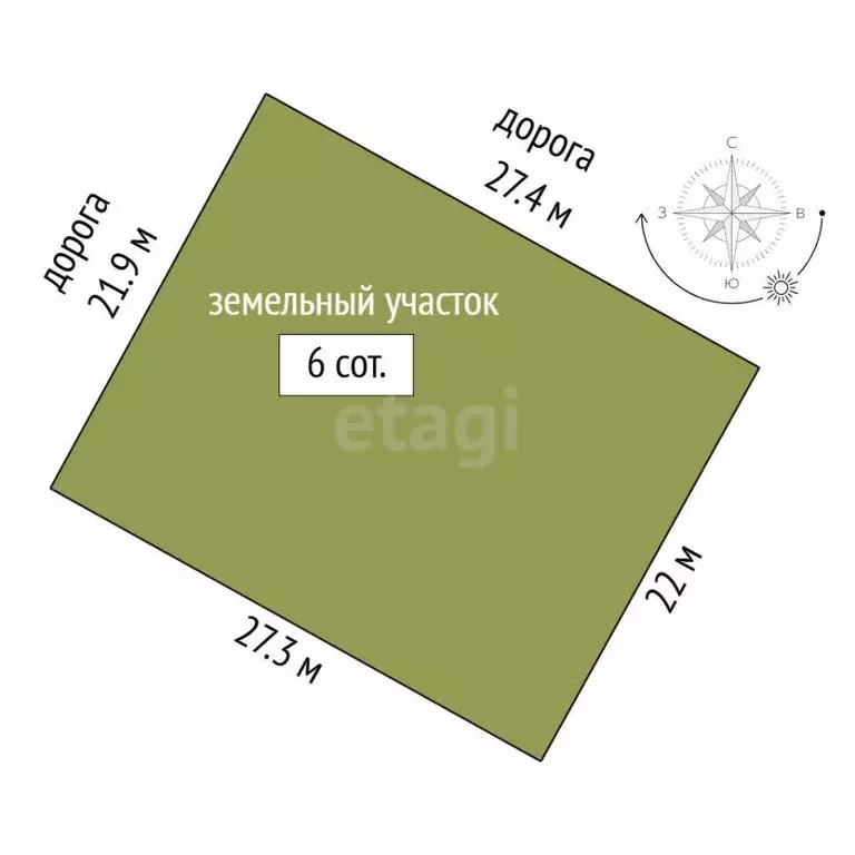 Участок в Крым, Феодосия муниципальный округ, с. Виноградное ул. ... - Фото 2