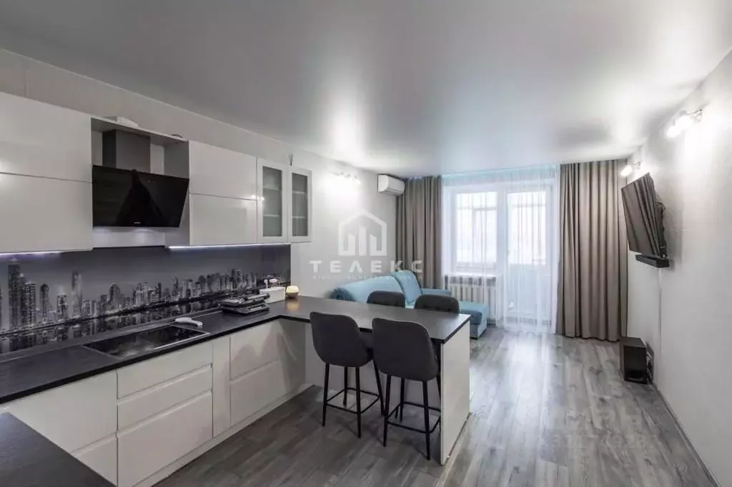 Студия Омская область, Омск ул. Масленникова, 72 (35.0 м) - Фото 1