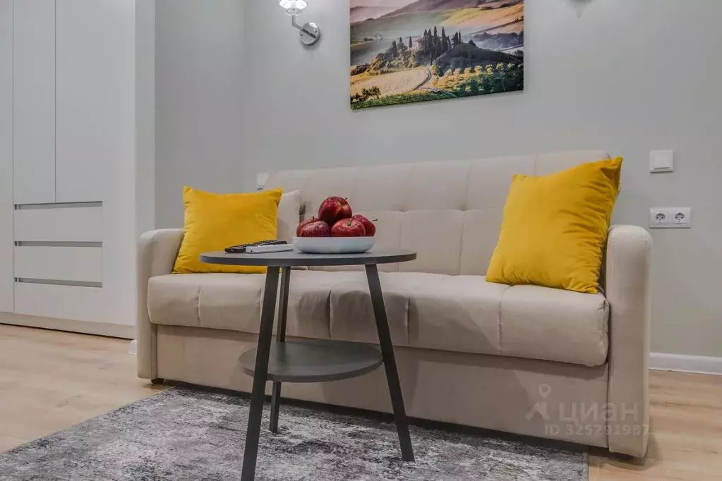 Студия Москва Новгородская ул., 37 (19.0 м) - Фото 1