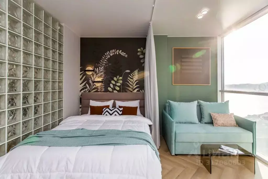 Студия Приморский край, Владивосток ул. 3-я Поселковая, 22к2 (38.0 м) - Фото 1