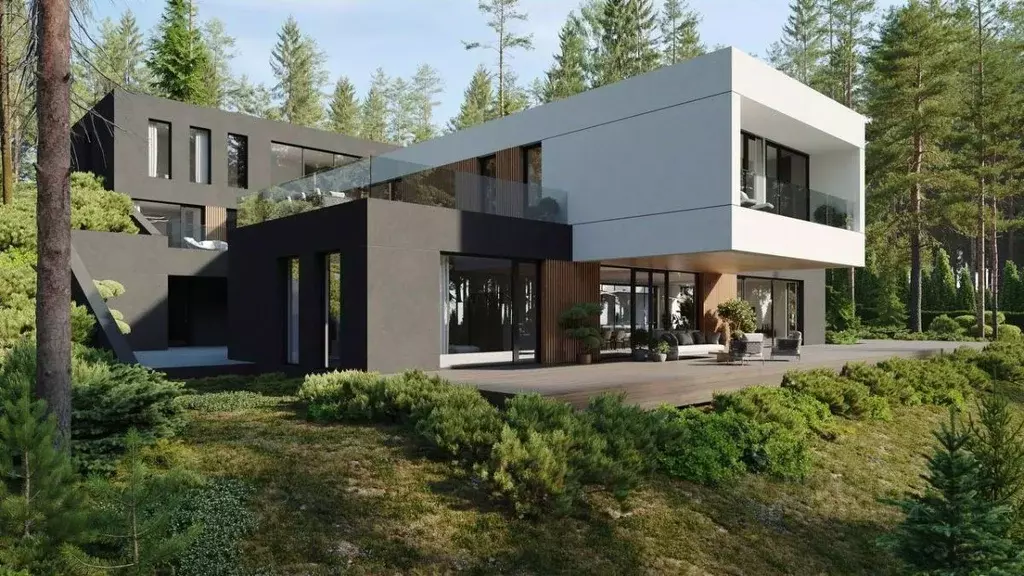 Дом в Ленинградская область, Выборгский район, Первомайское с/пос, ... - Фото 1