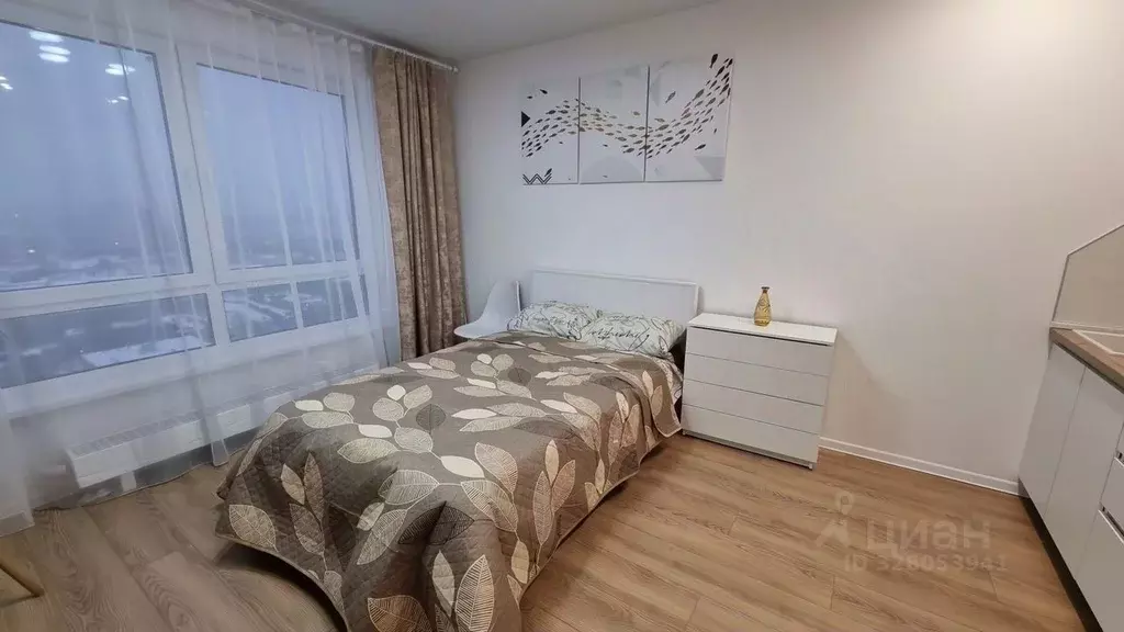 Студия Москва ул. Добролюбова, 8АС1 (24.0 м) - Фото 2