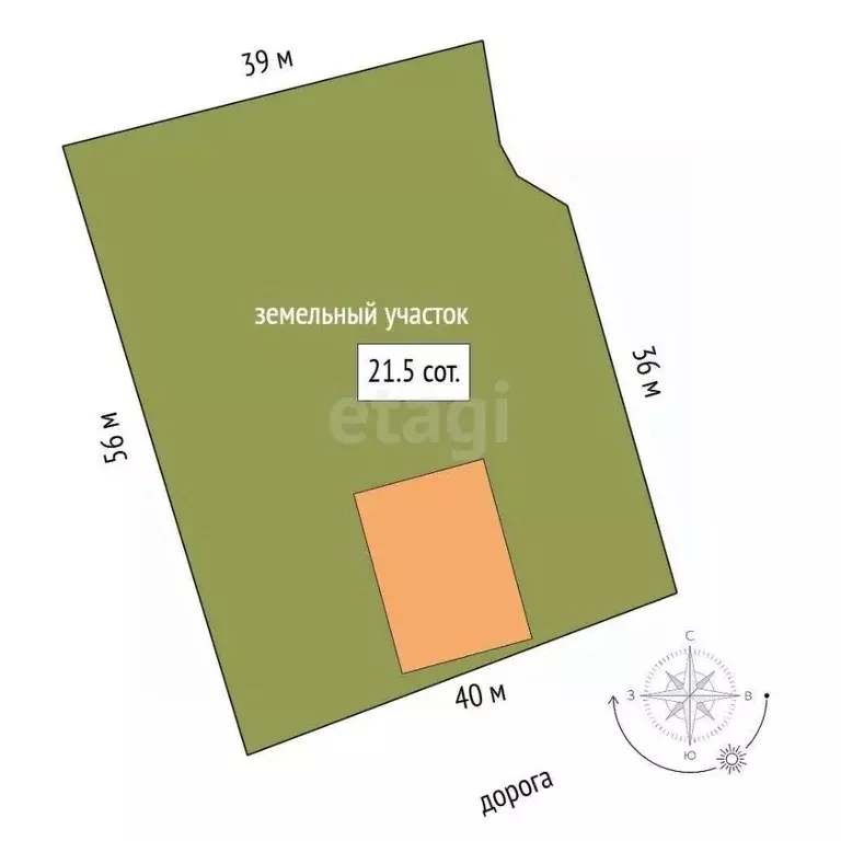 Участок в Калининградская область, Зеленоградский муниципальный округ, ... - Фото 2